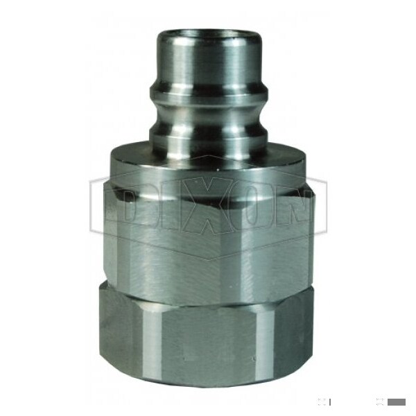 Dixon Snap-Tite by H/IH Interchange Valve Plug, 1/4-18 Nominal, FNPT, 316 SS, Domestic V2F2-SS - main
